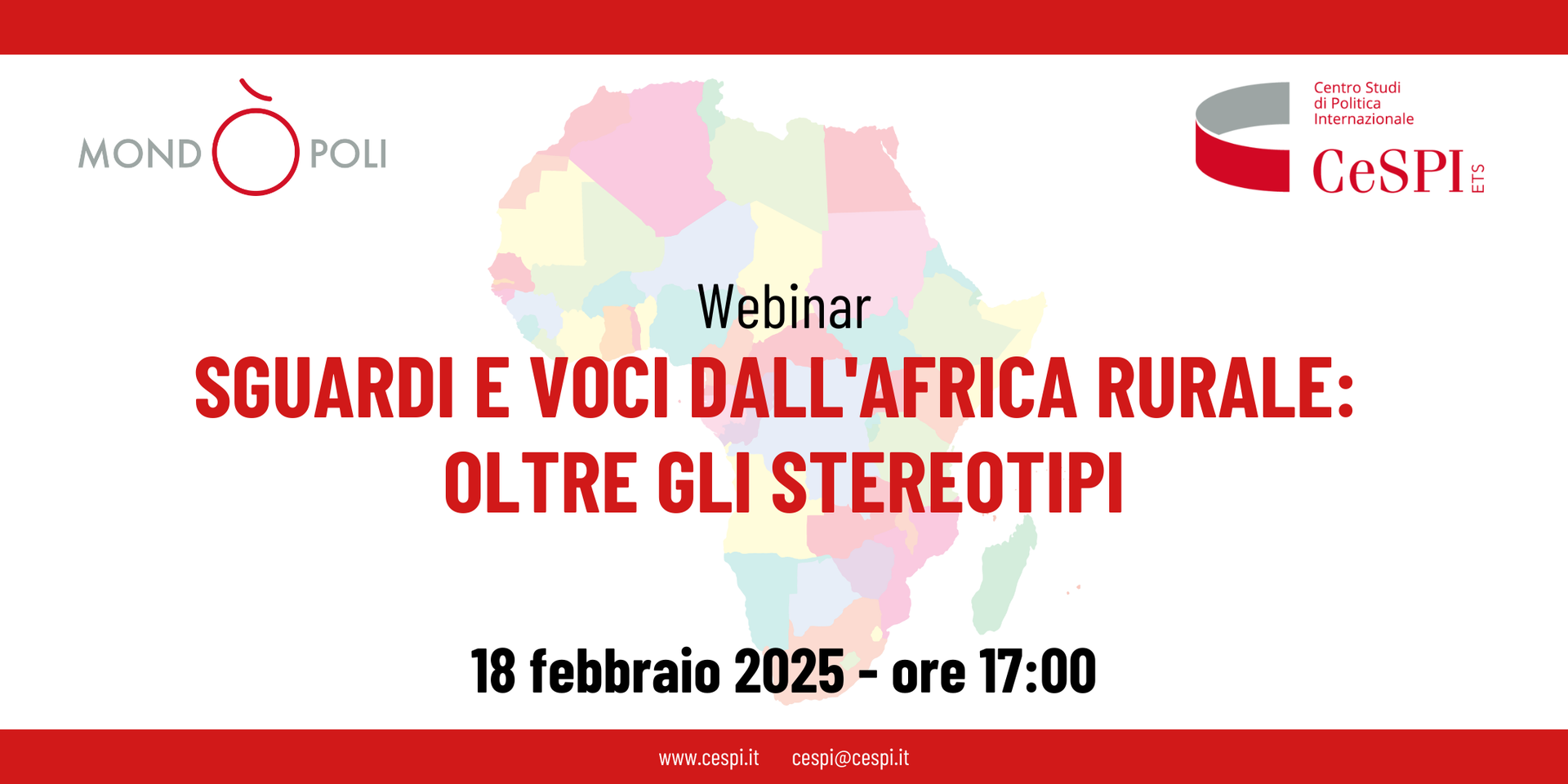 Sguardi e voci dall'Africa rurale: oltre gli stereotipi